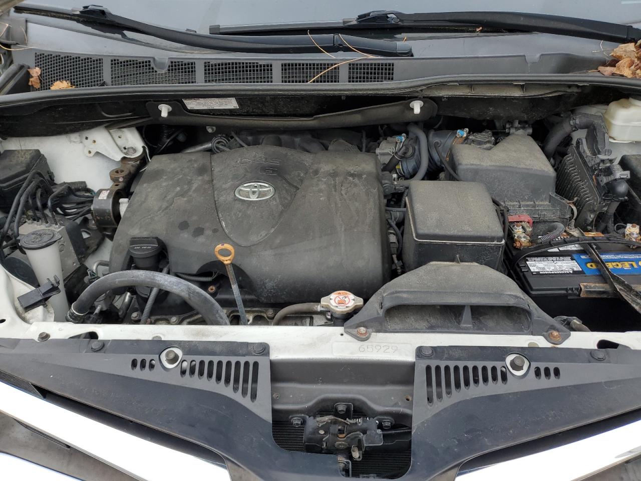 2019 Toyota Sienna VIN 5TDJZ3DC9KS225078 Copart auction photo, rear end damage thumbnail 12
