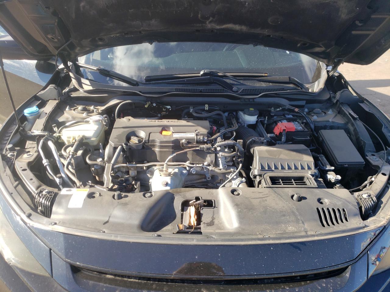 2019 Honda Civic VIN 2HGFC2F84KH541076 Copart auction photo, side damage thumbnail 12