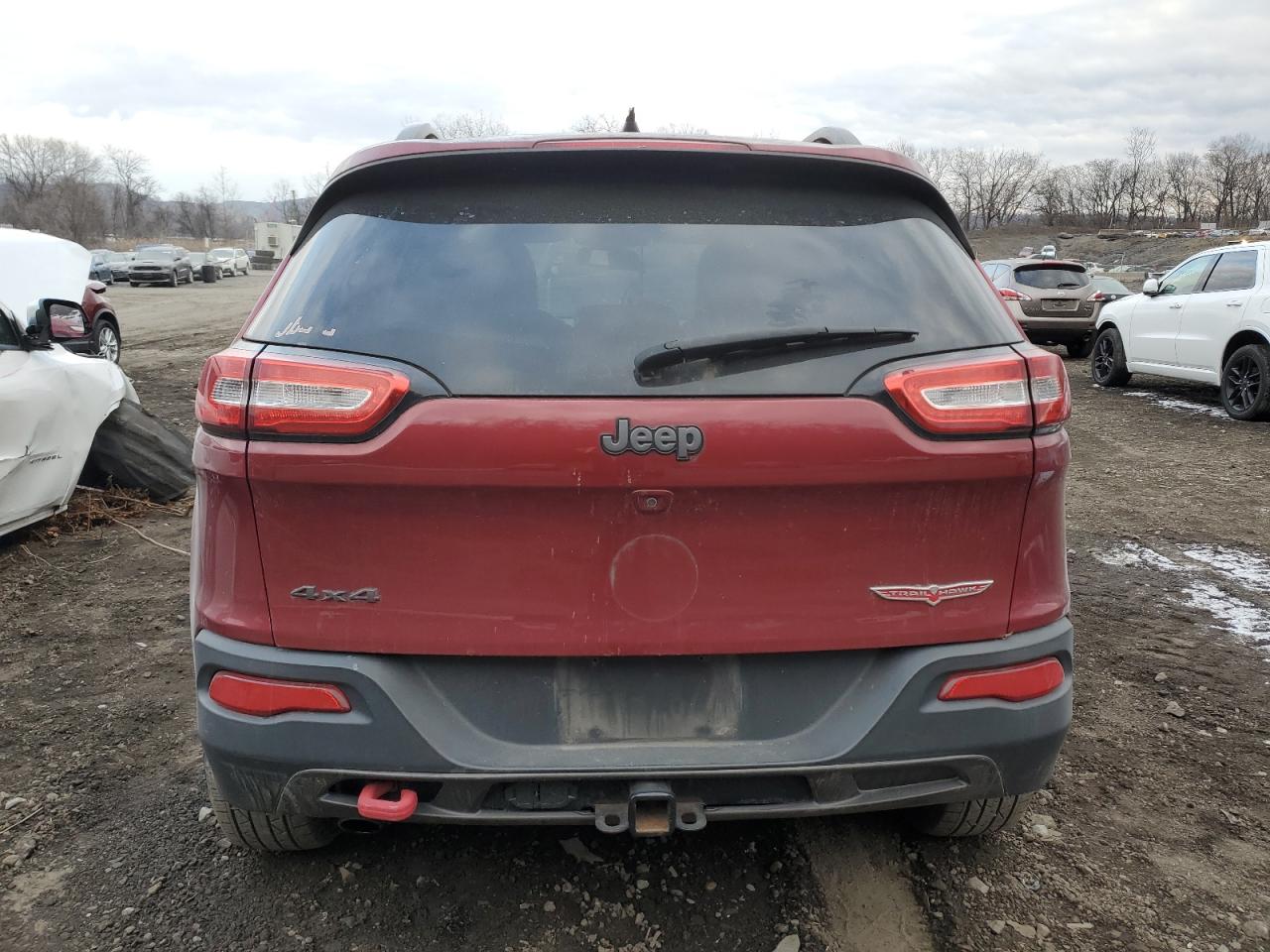 2017 Jeep Cherokee VIN 1C4PJMBB6HW581711 Copart auction photo, side damage thumbnail 6