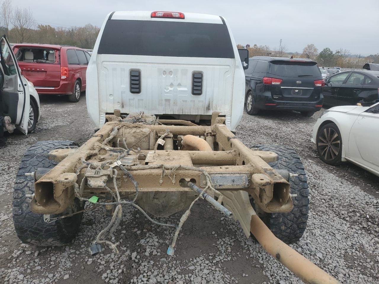 2023 Chevrolet Silverado VIN 1GC3YTE78PF232821 Copart auction photo, burn damage thumbnail 6