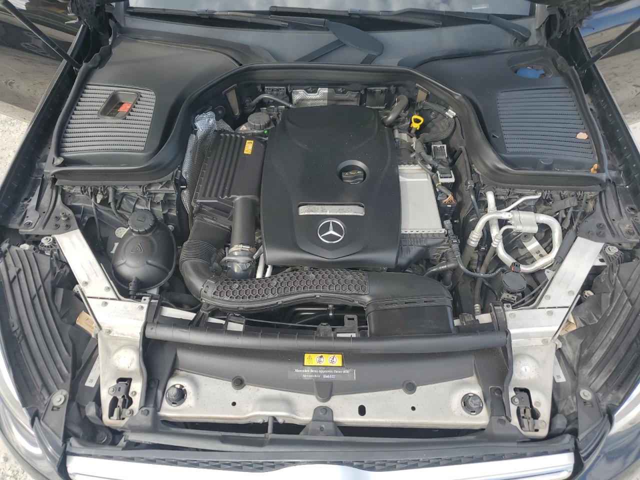 2017 Mercedes-Benz GLC VIN WDC0G4JB9HF155619 Copart auction photo, all over damage thumbnail 13