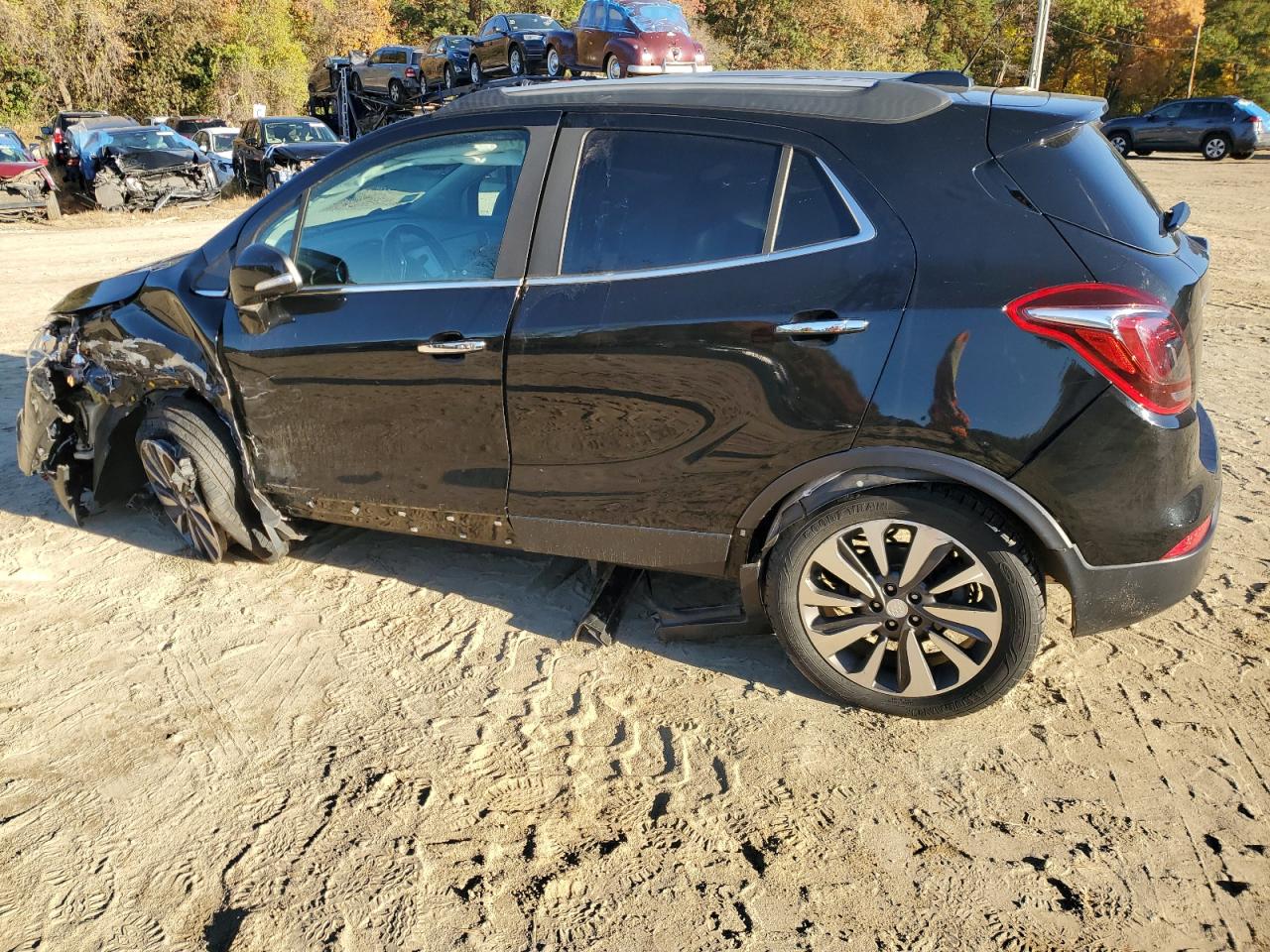 2018 Buick Encore VIN KL4CJGSB6JB674753 Copart auction photo, front end / side damage thumbnail 2