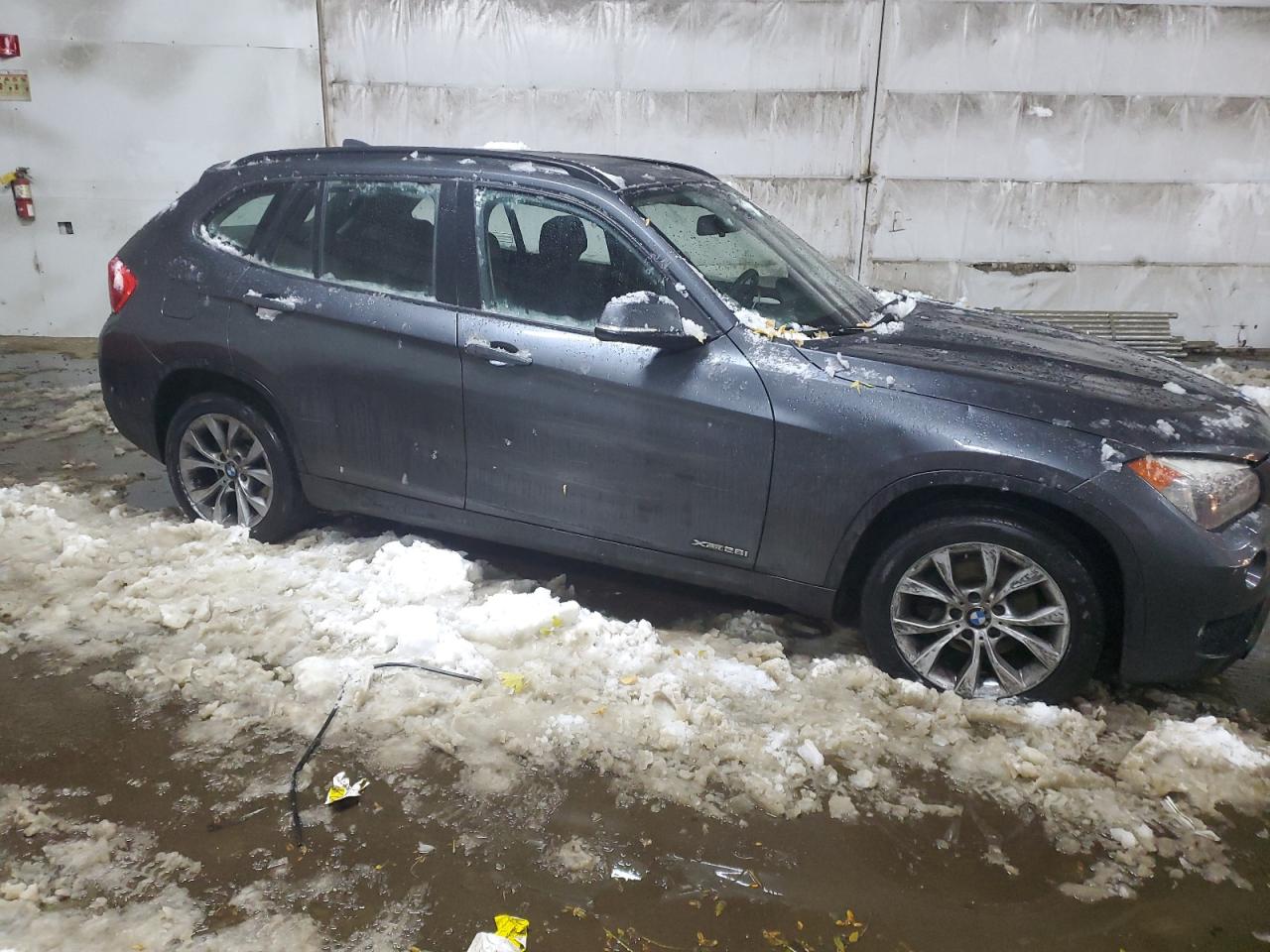 2014 BMW X1 VIN WBAVL1C57EVY17449 Copart auction photo, front end damage thumbnail 4