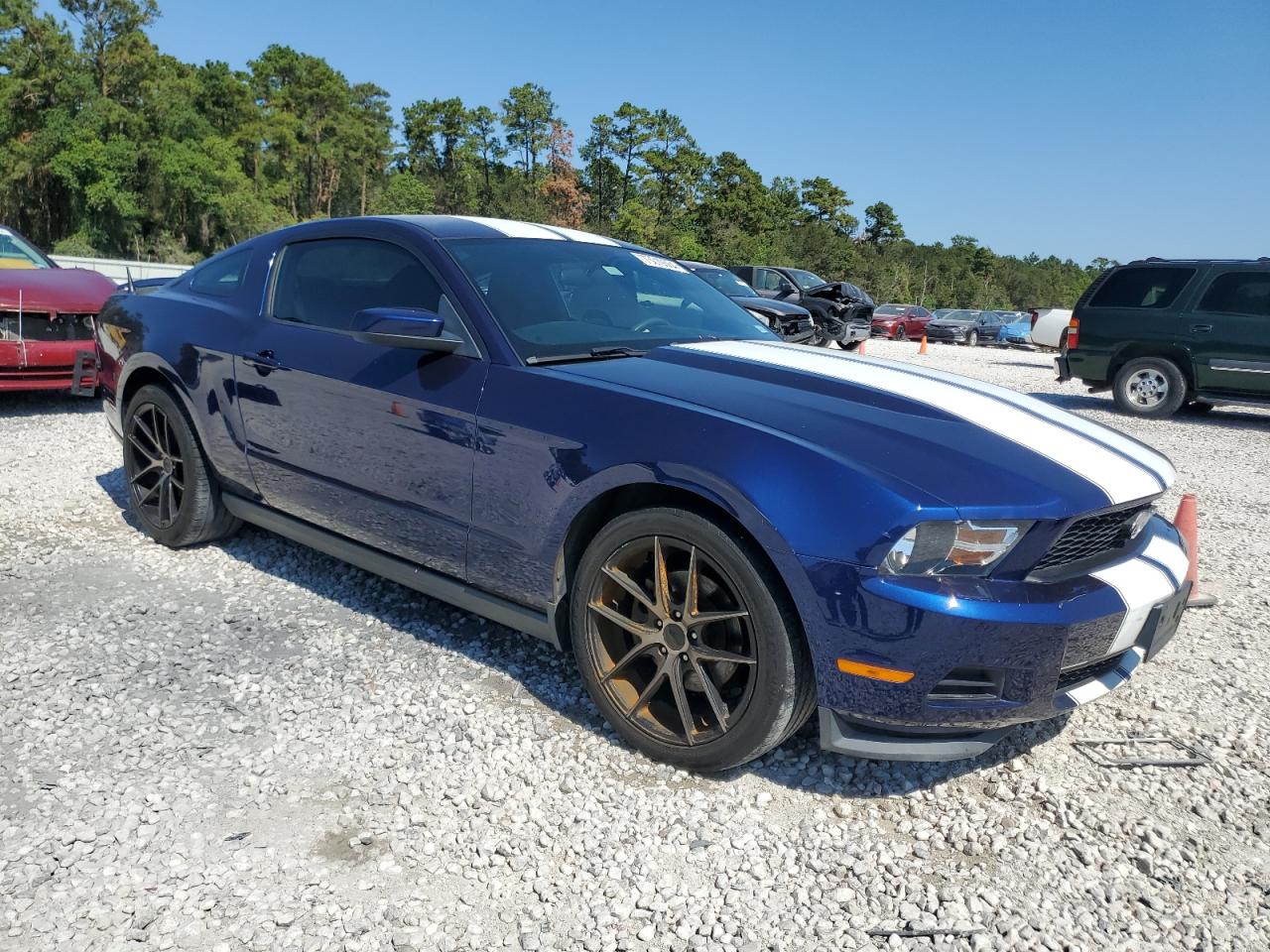 2012 Ford Mustang VIN 1ZVBP8AM5C5278255 Copart auction photo, front end damage thumbnail 4