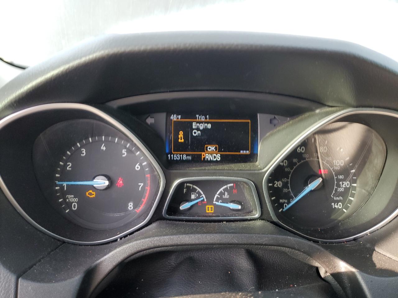 2016 Ford Focus VIN 1FADP3N26GL267554 Copart auction photo, rear end / side damage thumbnail 9