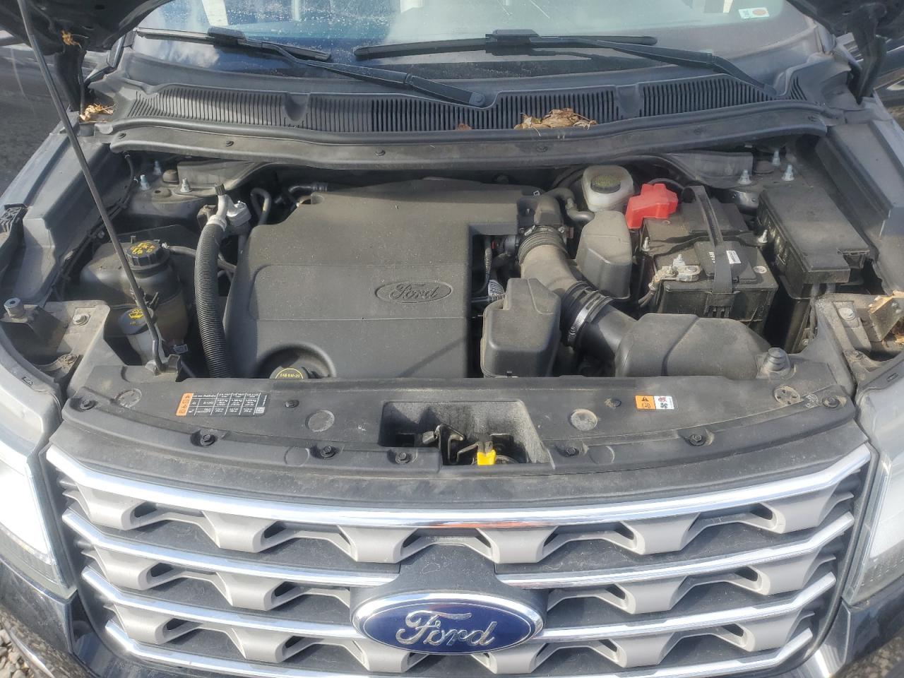 2016 Ford Explorer VIN 1FM5K8D86GGA02797 Copart auction photo, top/roof damage thumbnail 12