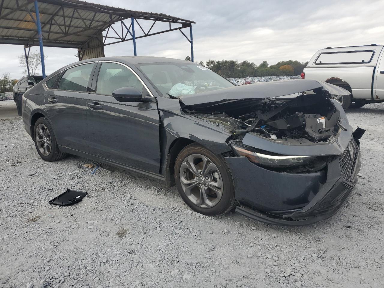 2024 Honda Accord VIN 1HGCY1F34RA045822 Copart auction photo, front end / minor dent/scratches damage thumbnail 4