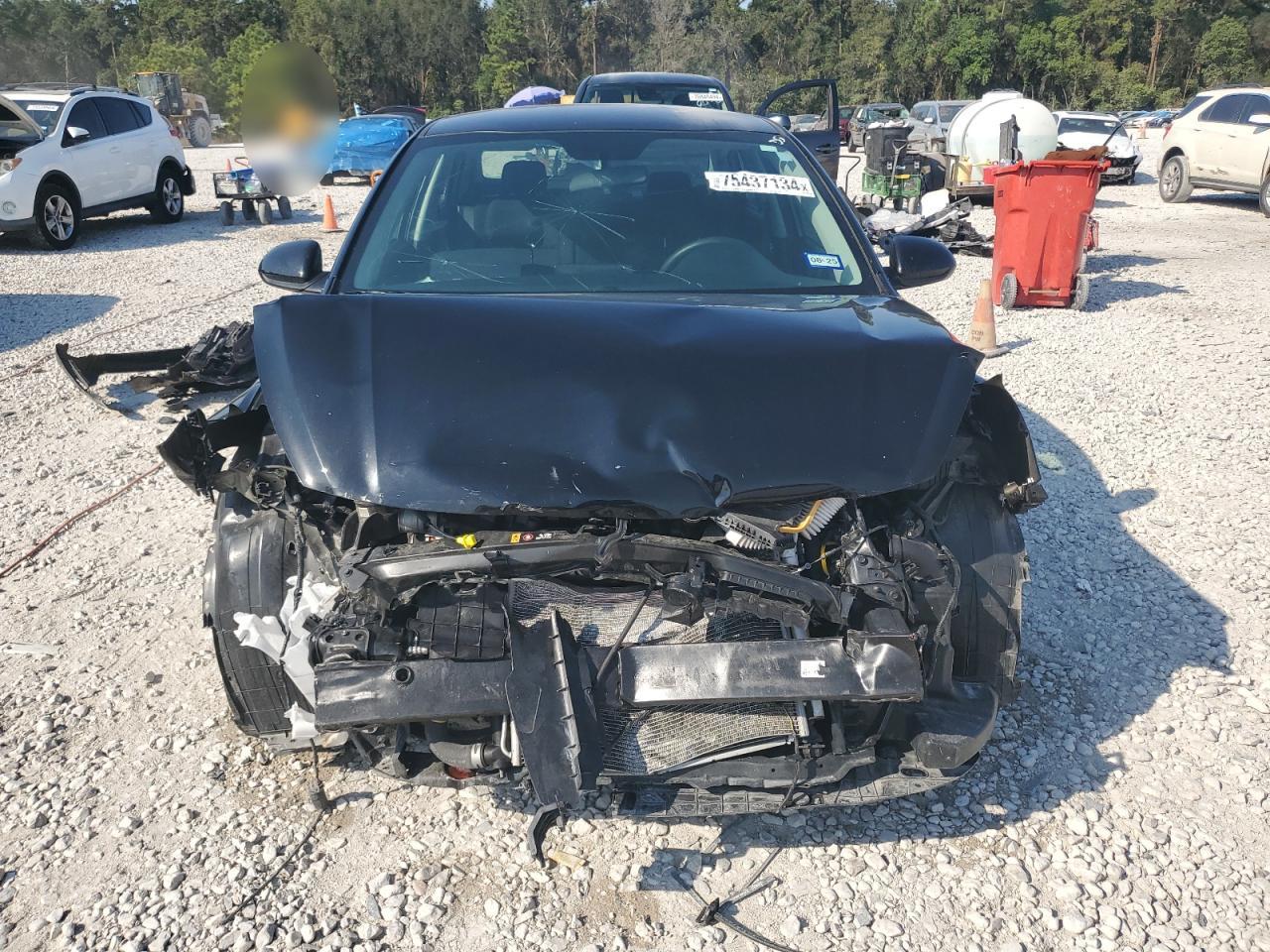 2023 KIA Rio VIN 3KPA24ADXPE607886 Copart auction photo, front end damage thumbnail 5