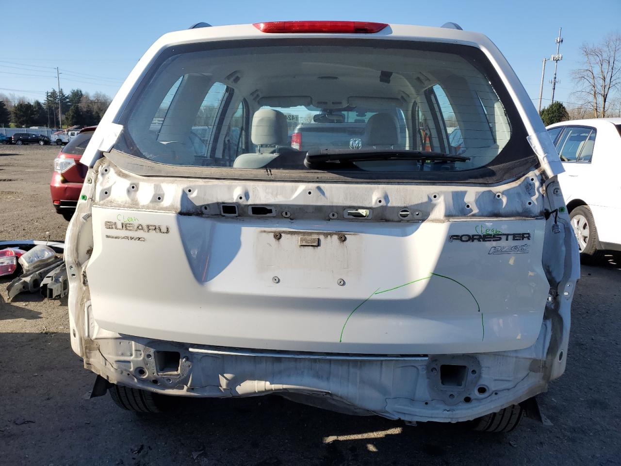 2015 Subaru Forester VIN JF2SJABC0FH468955 Copart auction photo, rear end / front end damage thumbnail 6