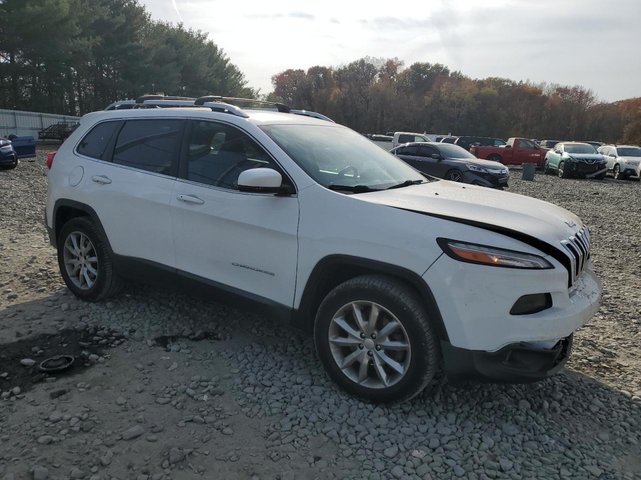 2018 Jeep Grand Cherokee VIN 1C4PJMDB5JD574795 Copart auction photo, front end damage thumbnail 4
