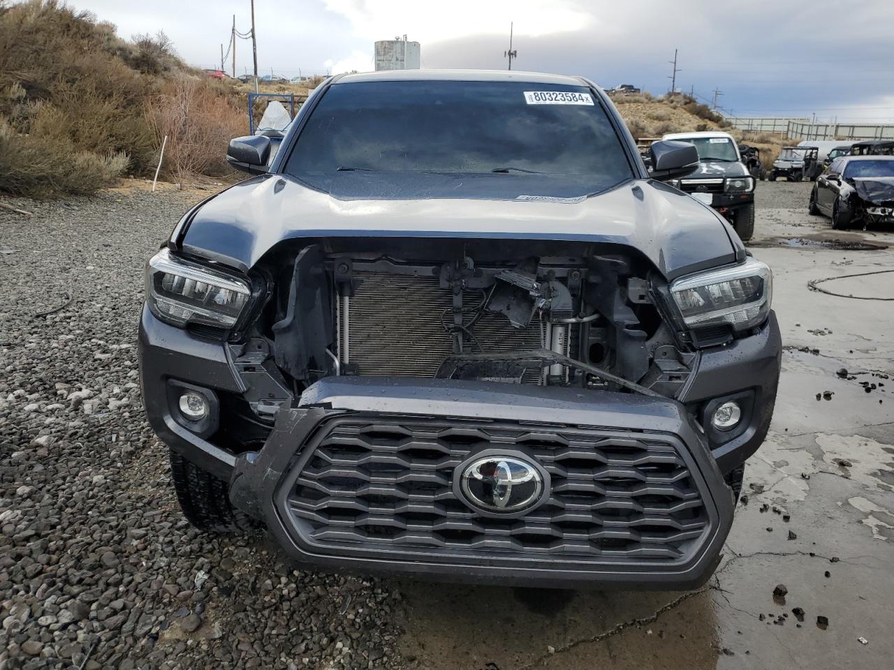 2022 Toyota Tacoma VIN 3TMCZ5AN2NM473770 Copart auction photo, rear end / front end damage thumbnail 5