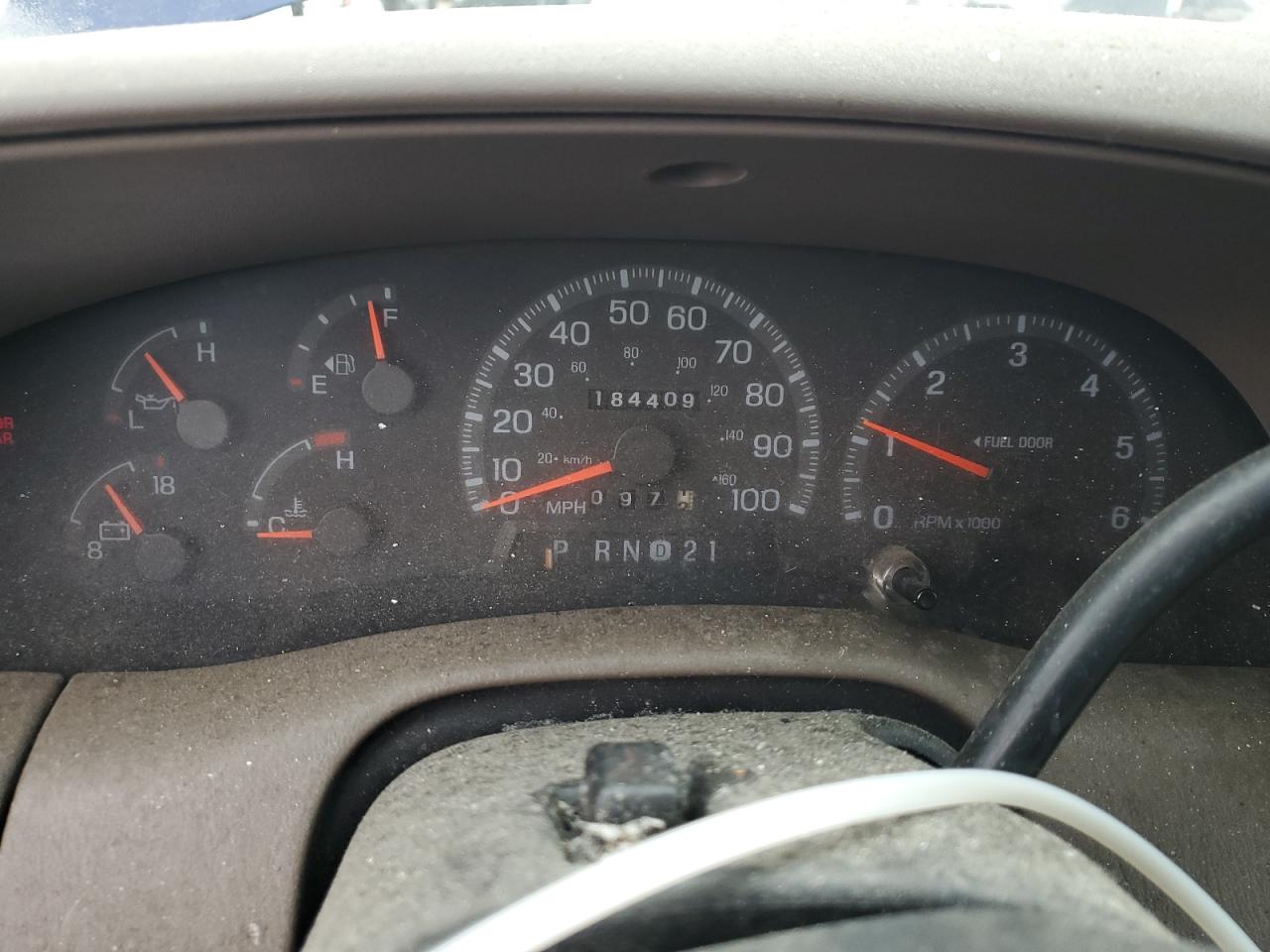 1997 Ford F-150 VIN 1FTDX18W3VKC25911 Copart auction photo, rear end damage thumbnail 9