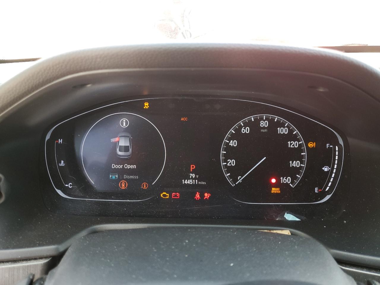 2019 Honda Accord VIN 1HGCV1F10KA117371 Copart auction photo, front end damage thumbnail 9