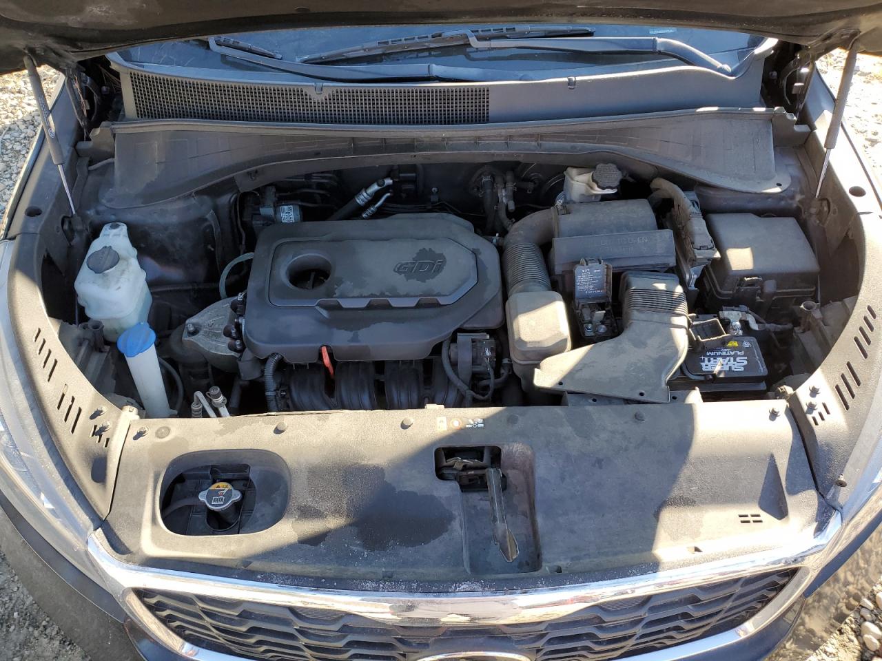 2019 KIA Sorento VIN 5XYPG4A37KG569192 Copart auction photo, side damage thumbnail 14