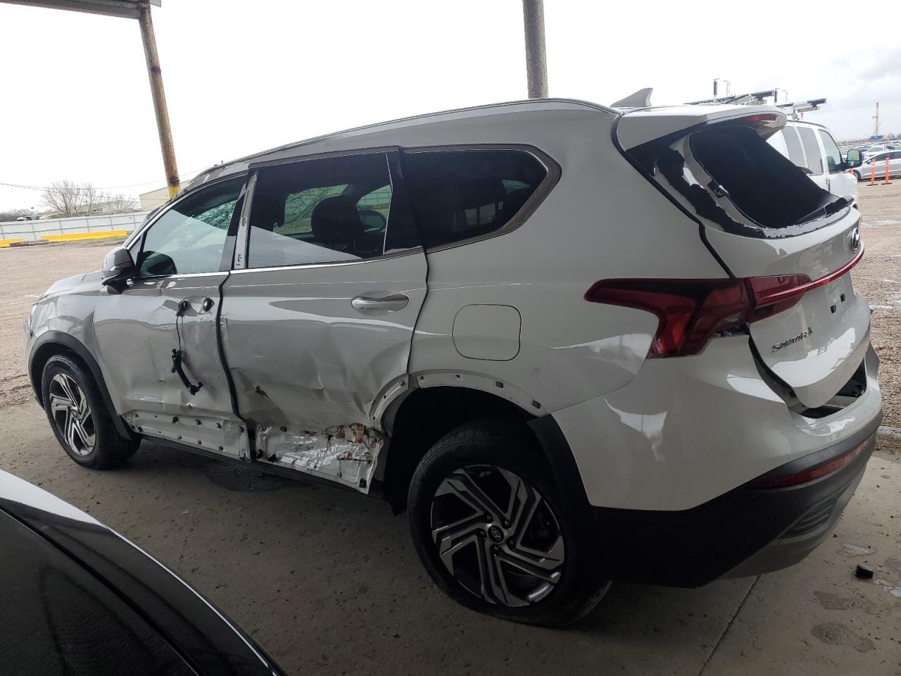 2023 Hyundai Santa Fe VIN 5NMS2DAJ3PH598564 Copart auction photo, all over damage thumbnail 2