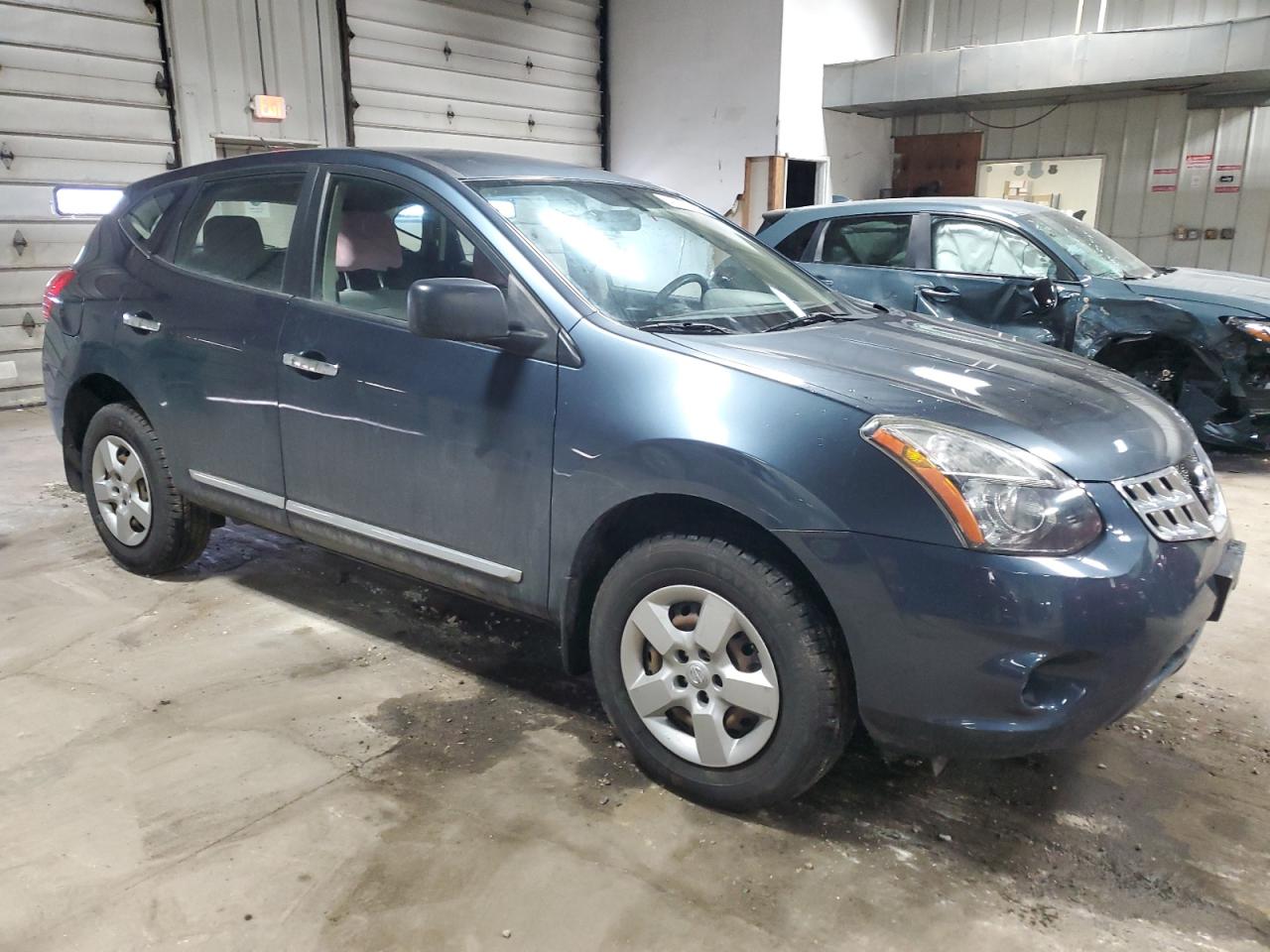 2015 Nissan Rogue VIN JN8AS5MV1FW250200 Copart auction photo, side / all over damage thumbnail 4