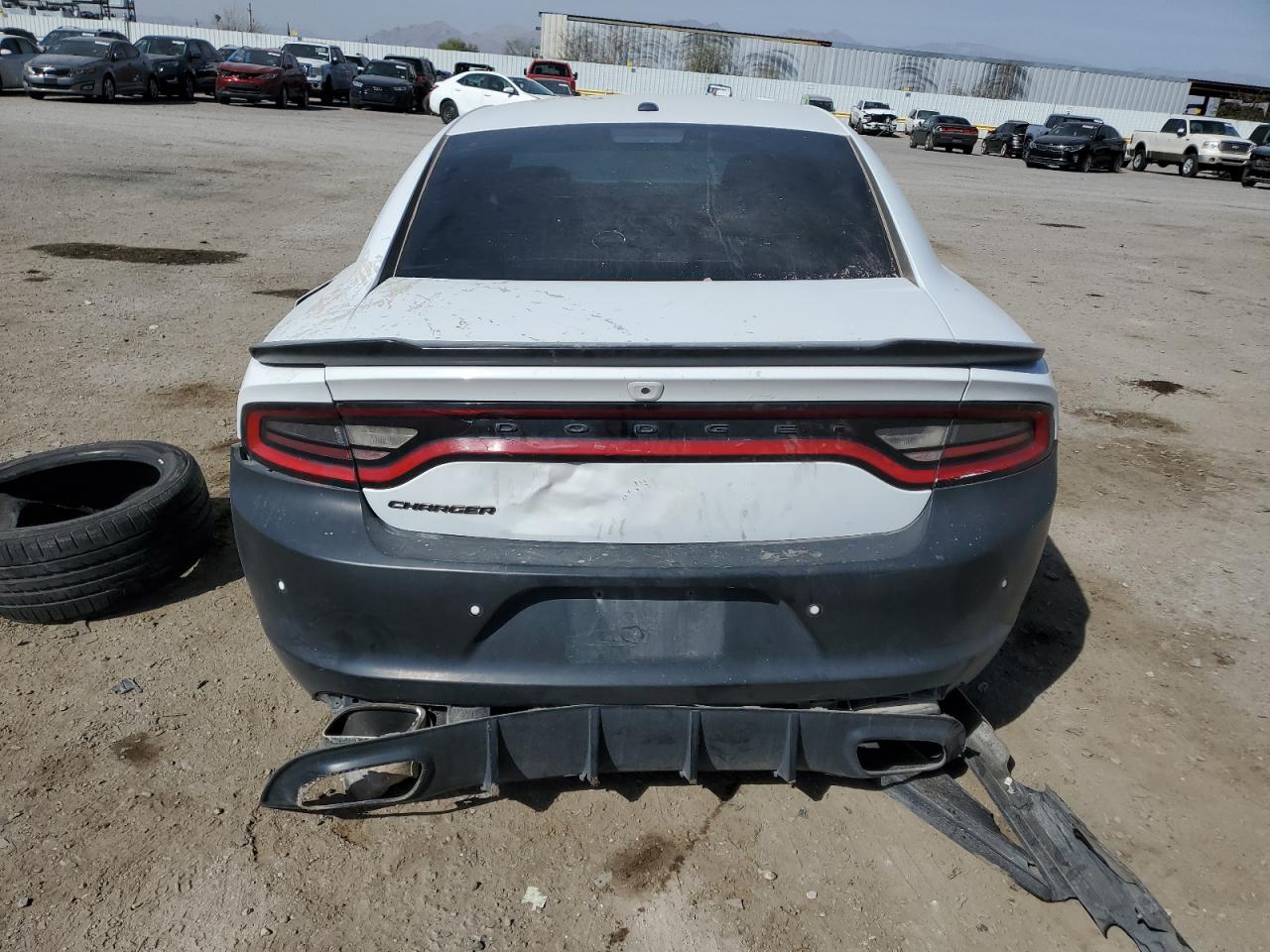 2021 Dodge Charger VIN 2C3CDXBG8MH515578 Copart auction photo, vandalism / front end damage thumbnail 6