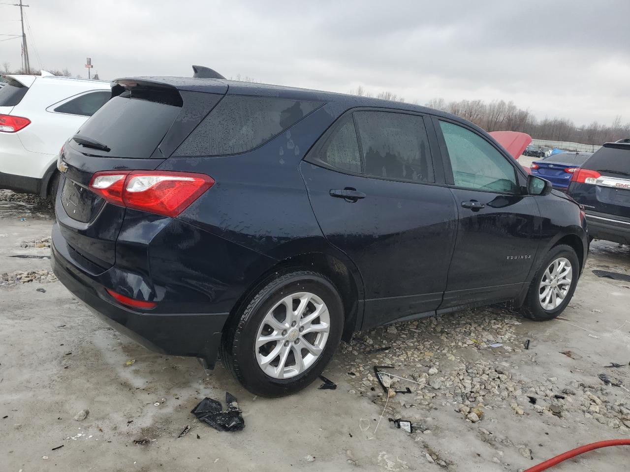 2021 Chevrolet Equinox VIN 3GNAXHEV5MS100460 Copart auction photo, front end damage thumbnail 3