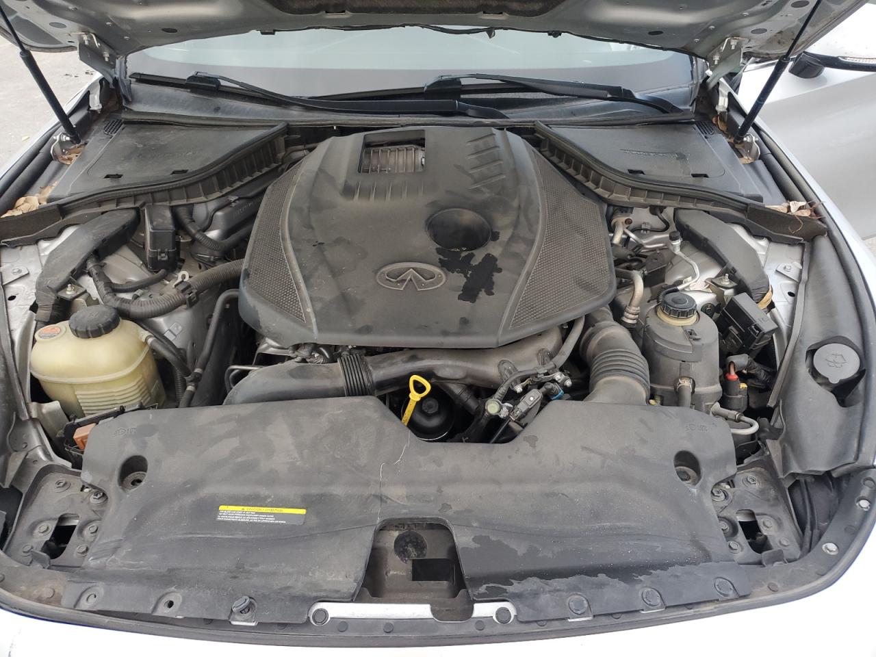 2018 Infiniti Q60 VIN JN1CV7EK0JM200407 Copart auction photo, front end damage thumbnail 11