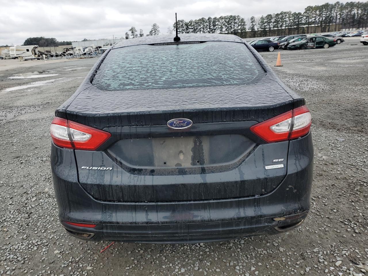 2014 Ford Fusion VIN 3FA6P0H97ER358556 Copart auction photo, front end damage thumbnail 6