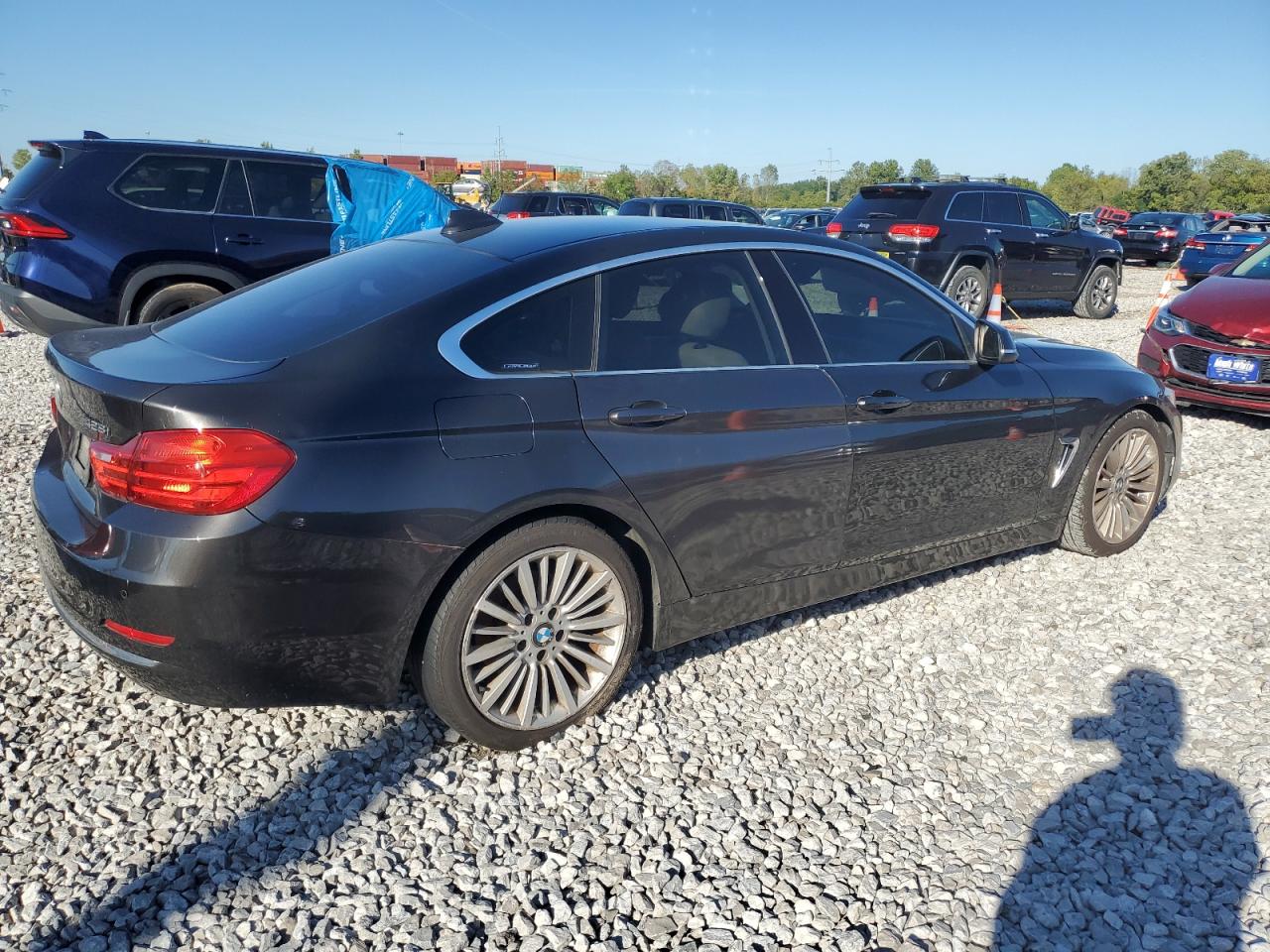 2015 BMW 4er VIN WBA4A5C52FGK15251 Copart auction photo, water/flood damage thumbnail 3
