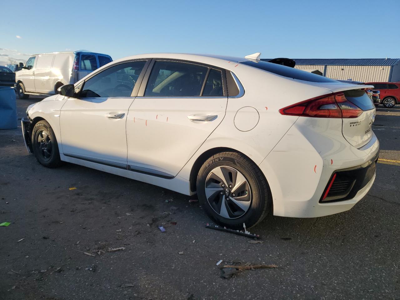 2019 Hyundai IONIQ VIN KMHC75LC1KU134244 Copart auction photo, front end damage thumbnail 2