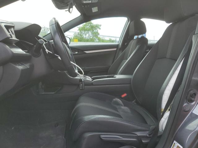 2021 Honda Civic VIN 2HGFC2F82MH510735 Copart auction photo, side damage thumbnail 7