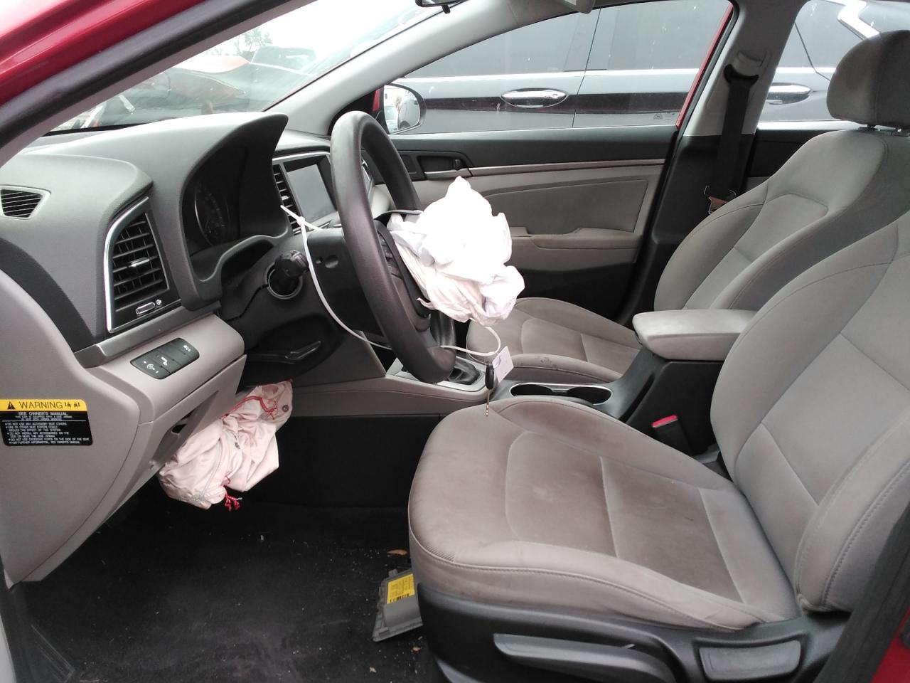 2018 Hyundai Elantra VIN 5NPD84LF3JH329748 Copart auction photo, front end damage thumbnail 7