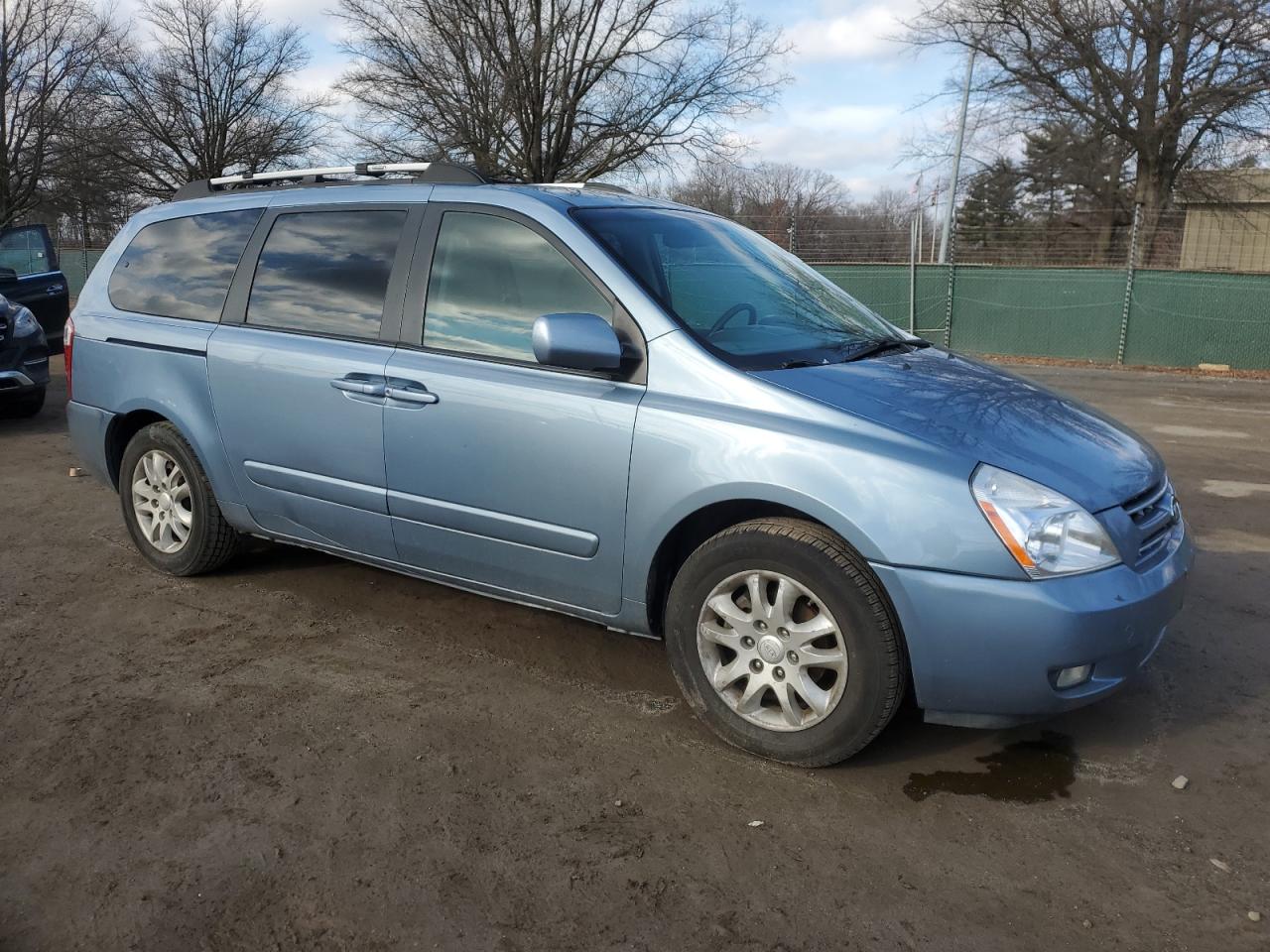2008 KIA Sedona VIN KNDMB233X86193571 Copart auction photo, rear end / minor dent/scratches damage thumbnail 4