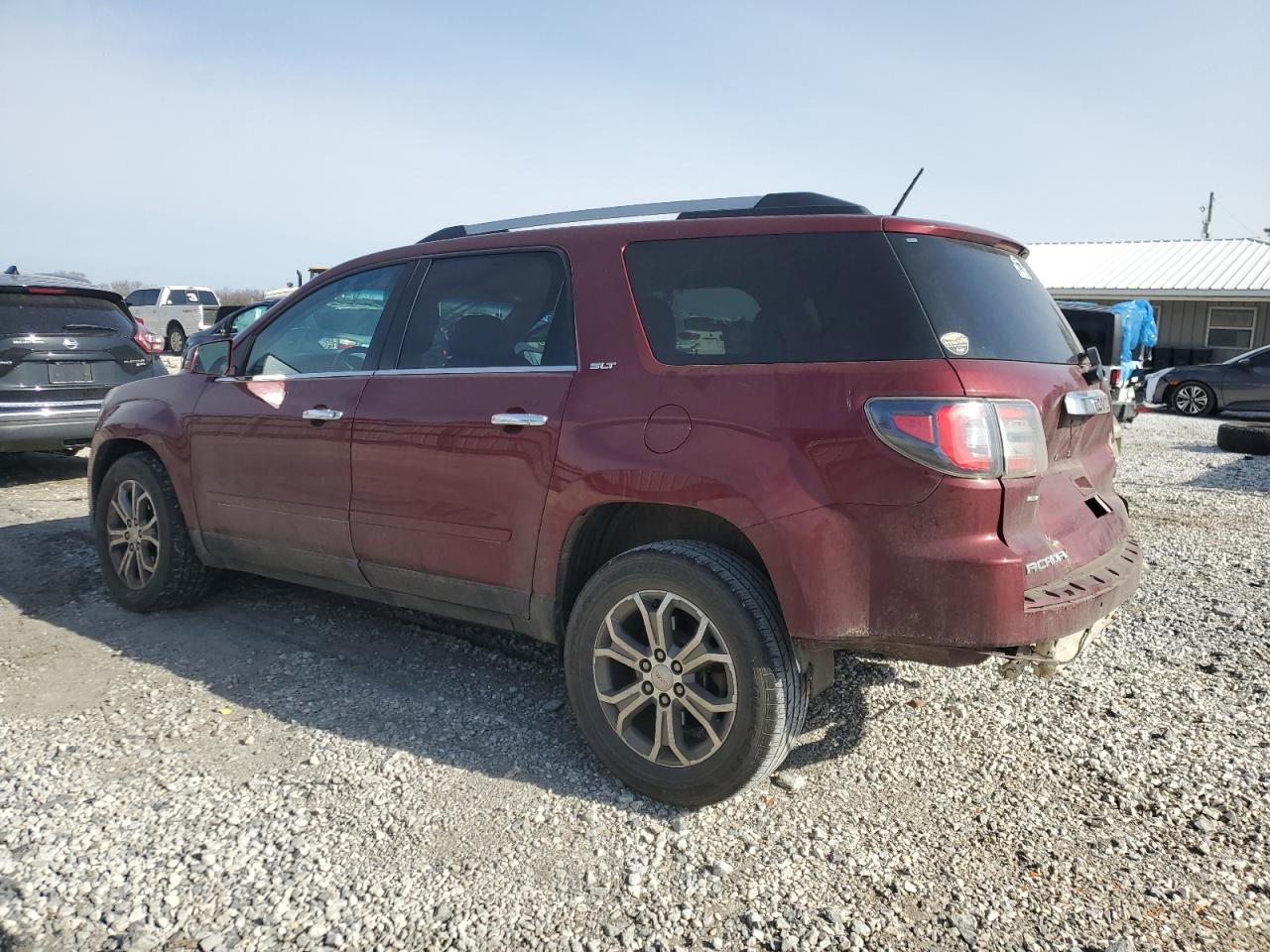 2016 GMC Acadia VIN 1GKKRRKD6GJ104830 Copart auction photo, rear end / front end damage thumbnail 2