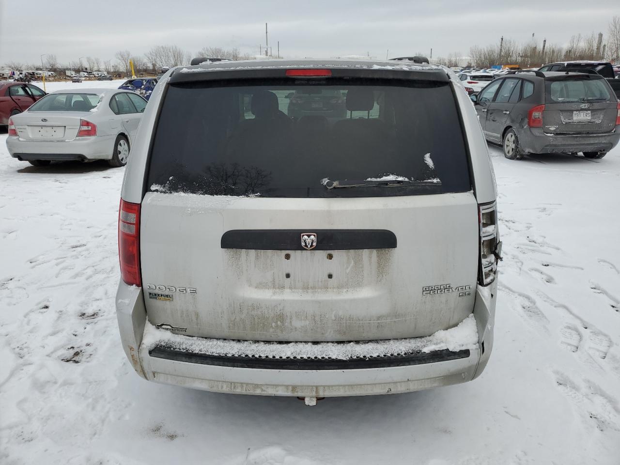 2010 Dodge Caravan VIN 2D4RN4DE1AR401508 Copart auction photo, front end / rear end damage thumbnail 6