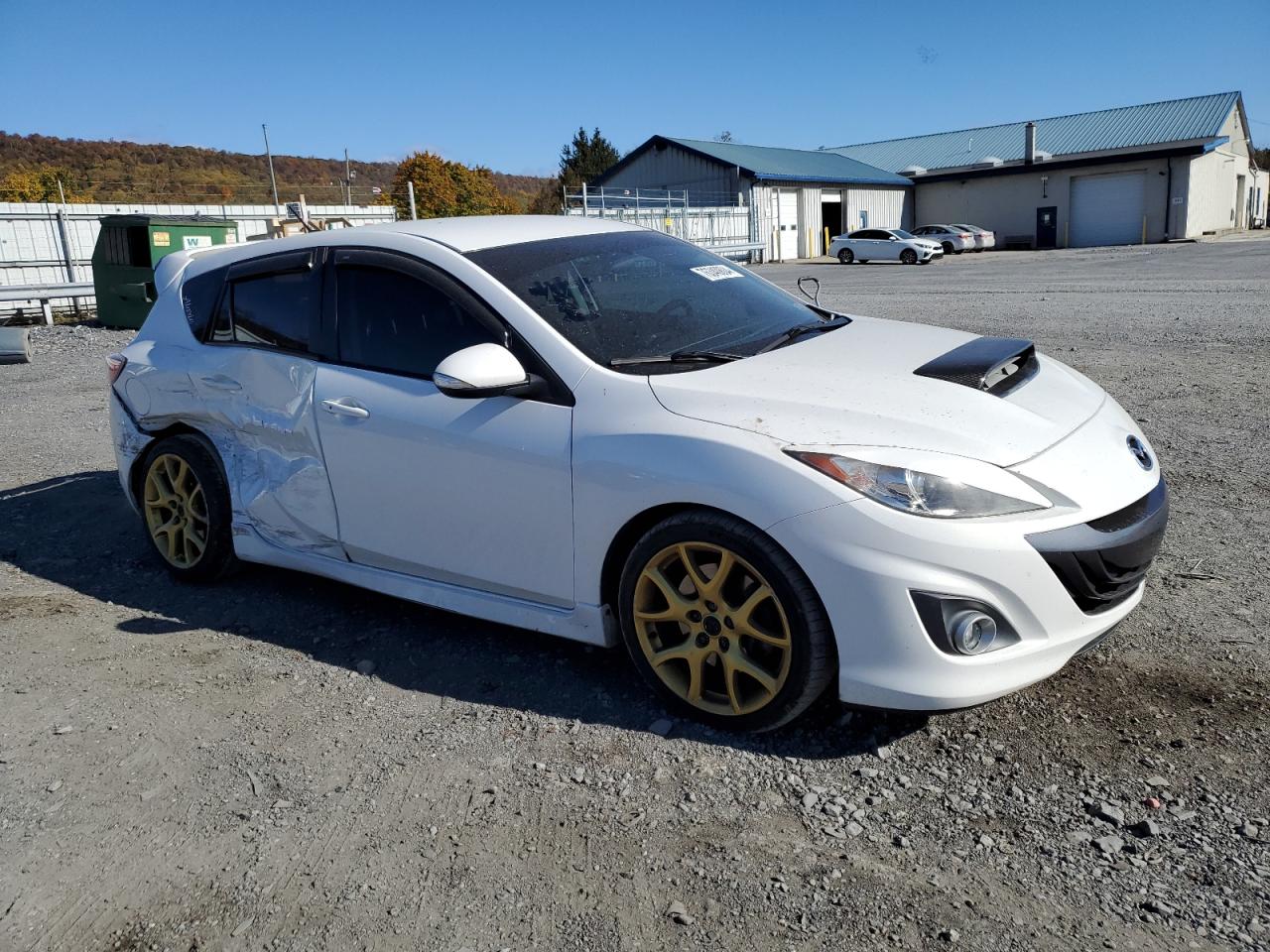 2012 Mazda 3 VIN JM1BL1L34C1619498 Copart auction photo, rear end damage thumbnail 4