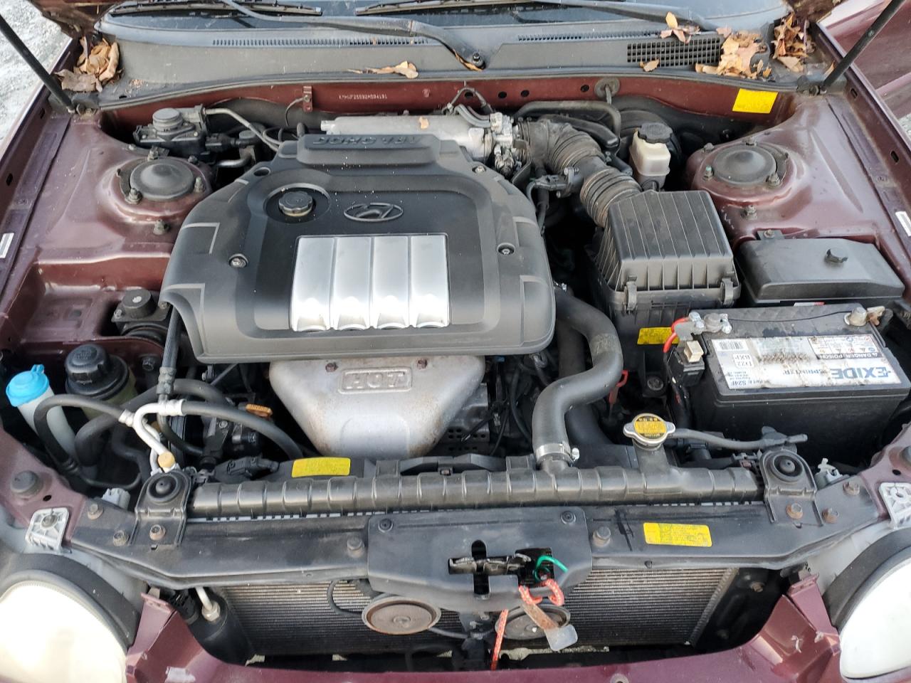 2002 Hyundai Sonata VIN KMHWF25S92A594191 Copart auction photo, minor dent/scratches damage thumbnail 11