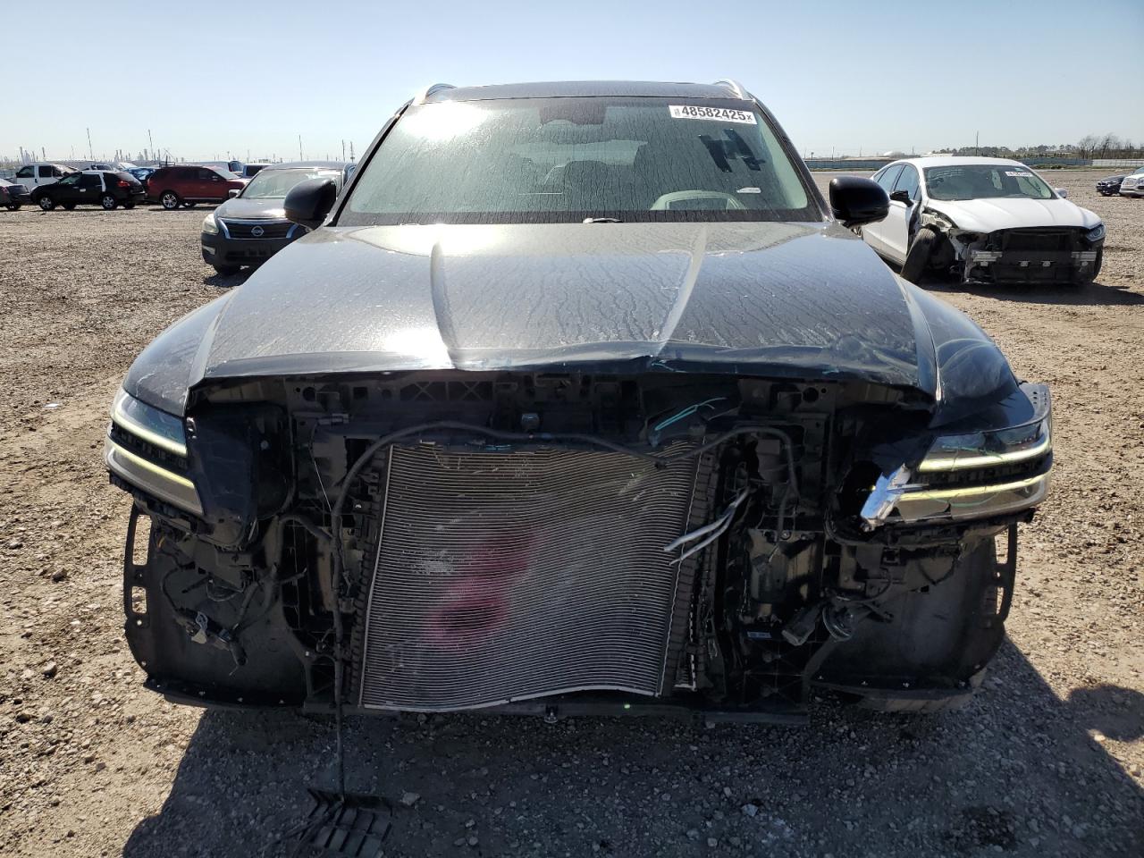 2022 Genesis Gv80 VIN KMUHBDSB7NU091218 Copart auction photo, front end damage thumbnail 5