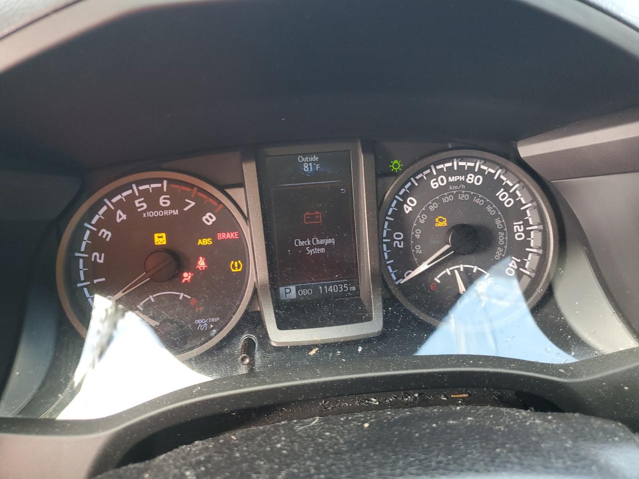 2016 Toyota Tacoma VIN 5TFBZ5DN1GX001211 Copart auction photo, rollover damage thumbnail 9