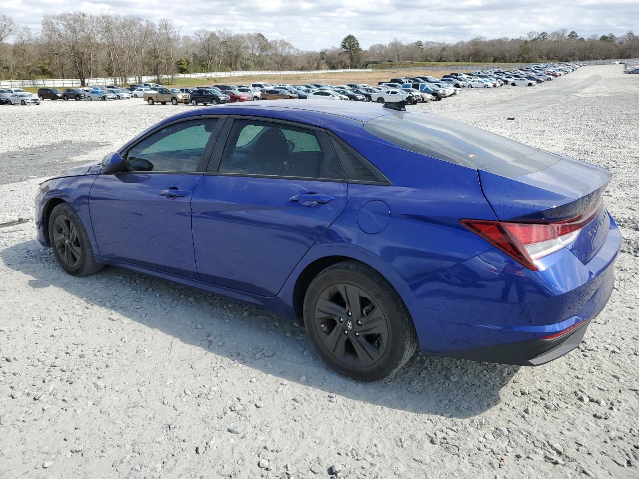 2021 Hyundai Elantra VIN KMHLS4AG7MU103730 Copart auction photo, front end damage thumbnail 2
