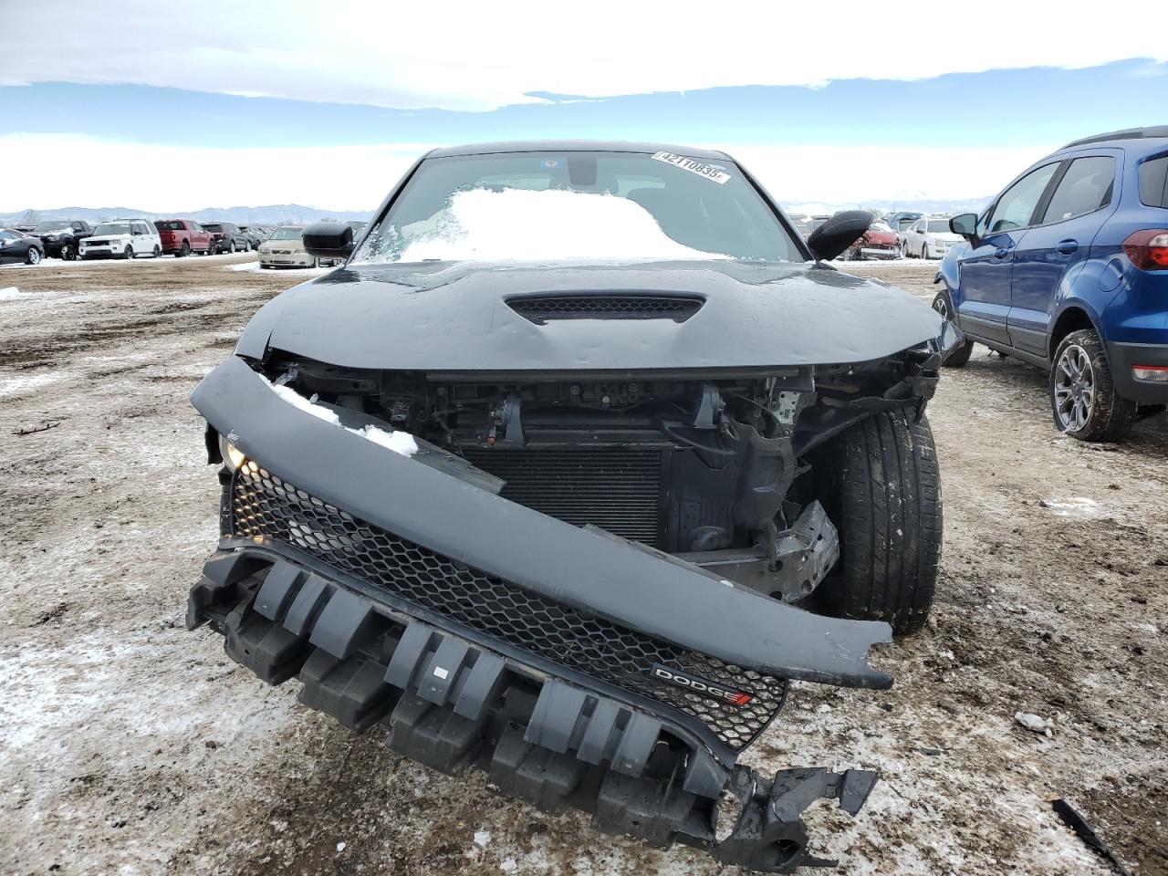 2019 Dodge Charger VIN 2C3CDXHG2KH689053 Copart auction photo, front end / hail damage thumbnail 5