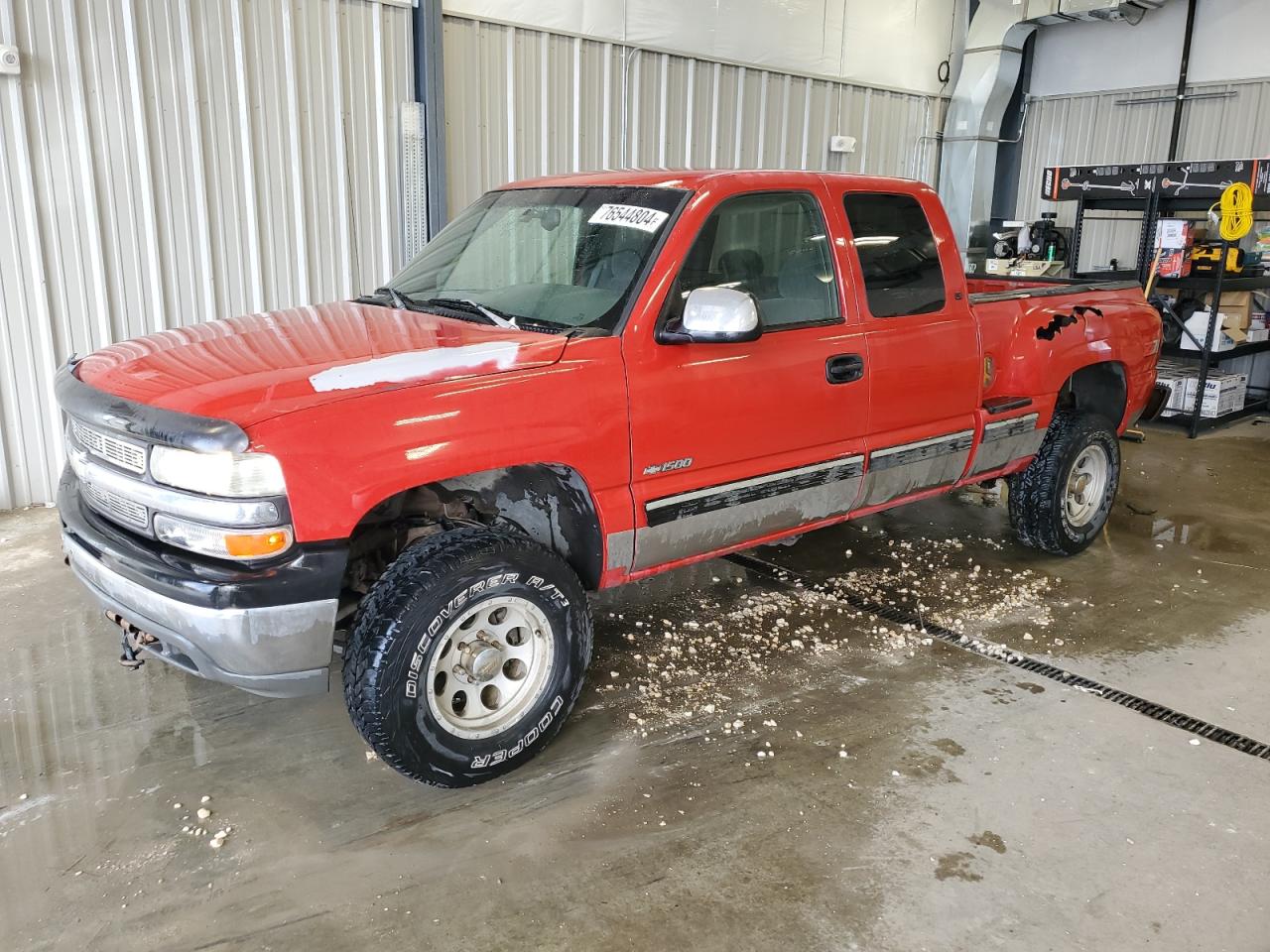 1999 Chevrolet Silverado VIN 2GCEK19T4X1235020