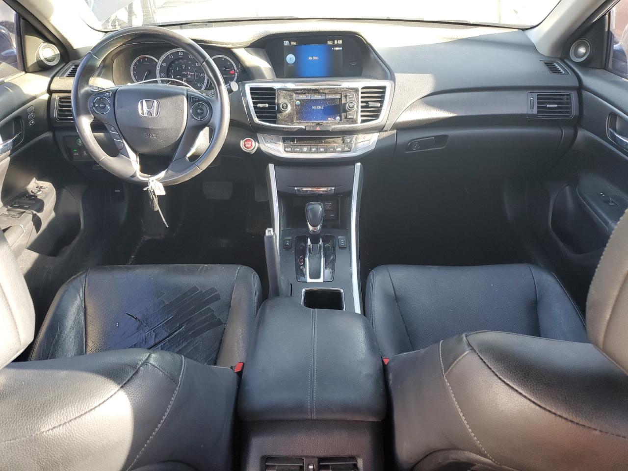 2013 Honda Accord VIN 1HGCR3F84DA005592 Copart auction photo, front end / hail damage thumbnail 8