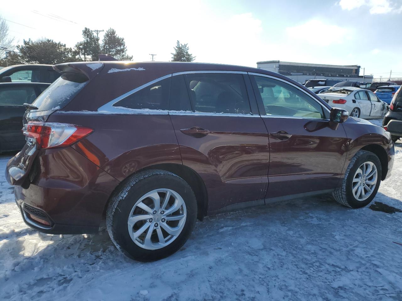 2016 Acura RDX VIN 5J8TB4H51GL002171 Copart auction photo, rear end damage thumbnail 3