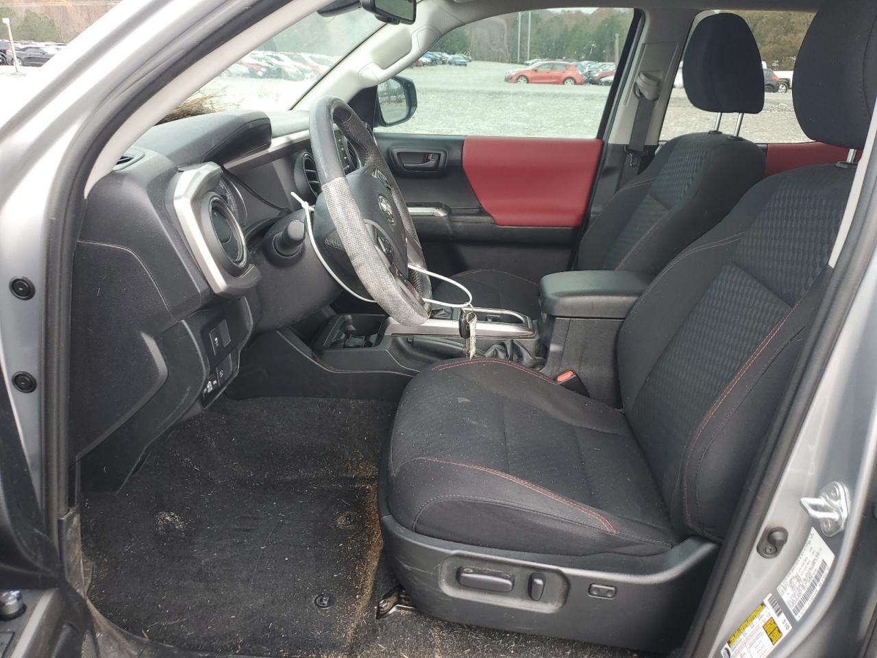 2021 Toyota Tacoma VIN 3TMBZ5DN9MM030439 Copart auction photo, all over damage thumbnail 7