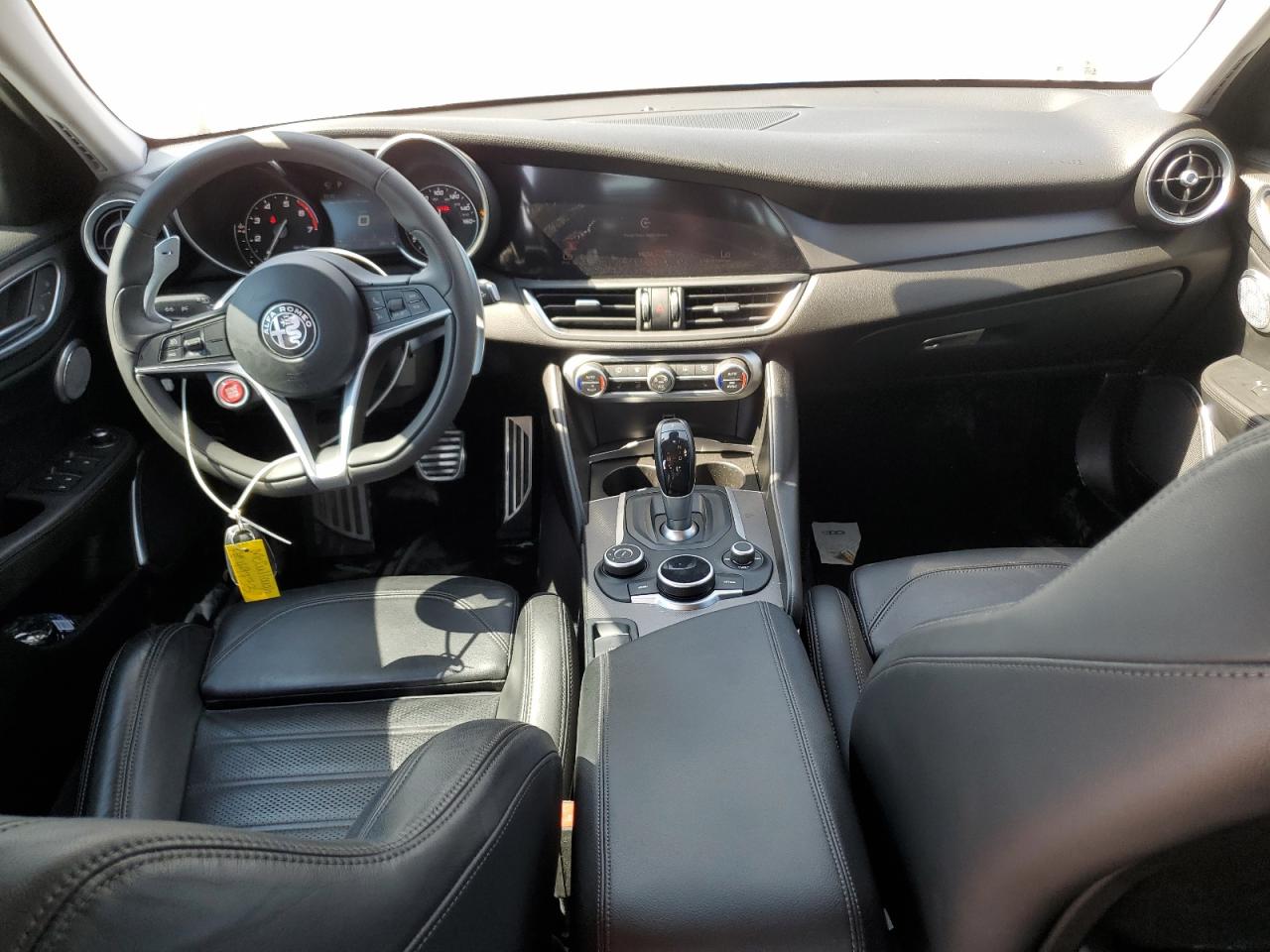 2019 Alfa Romeo Giulia VIN ZARFAMBN6K7603610 Copart auction photo, unknown damage thumbnail 8
