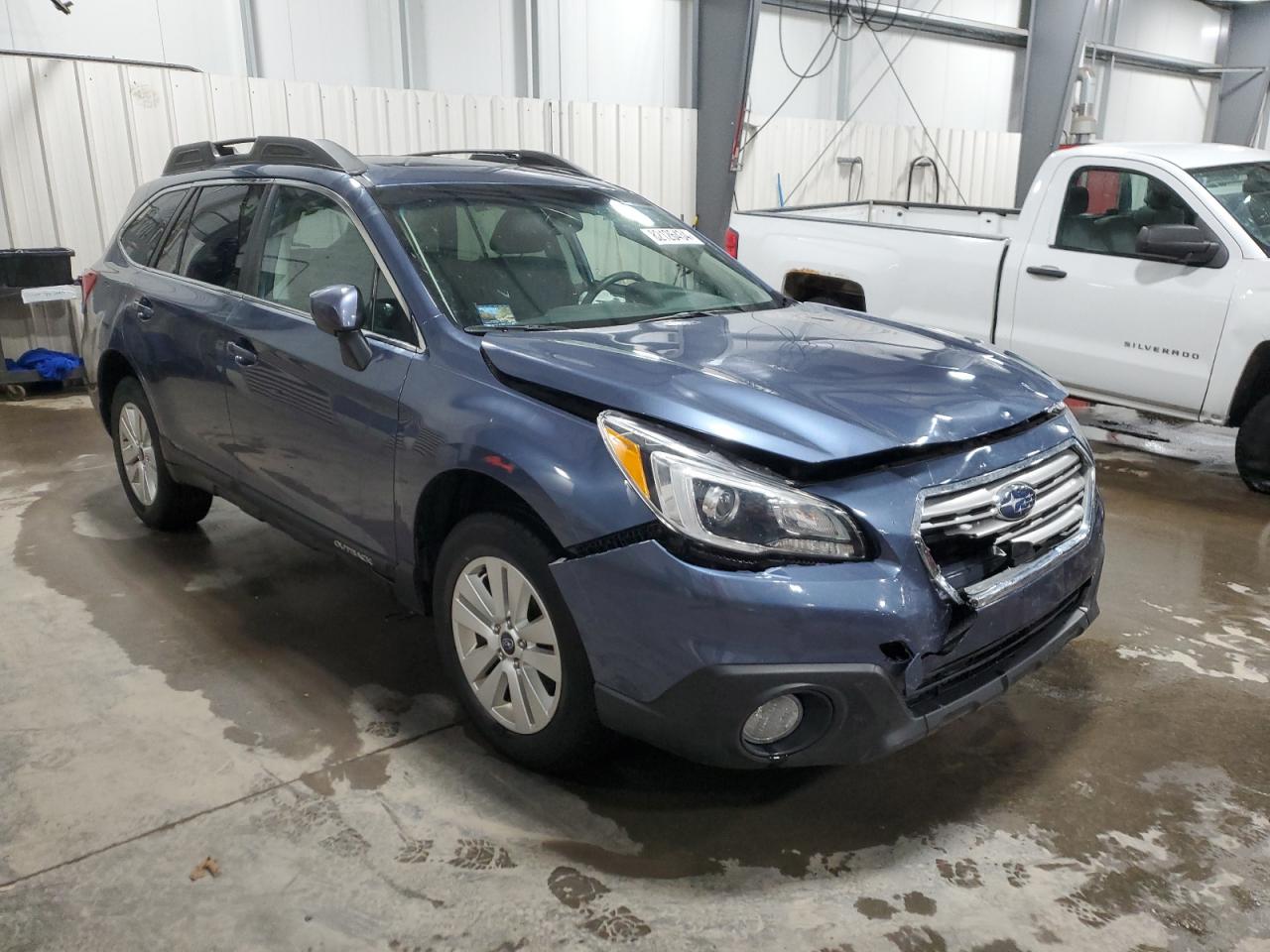 2017 Subaru Outback VIN 4S4BSADC8H3242084 Copart auction photo, front end damage thumbnail 4