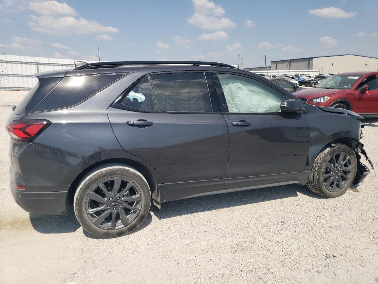 2022 Chevrolet Equinox VIN 3GNAXMEV8NS196059 Copart auction photo, front end / minor dent/scratches damage thumbnail 3