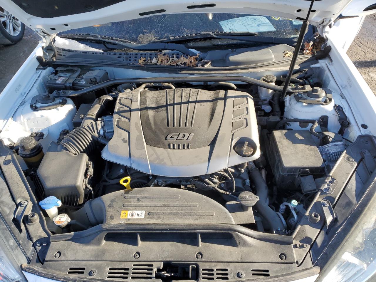 2014 Hyundai Genesis VIN KMHHU6KJ9EU119547 Copart auction photo, all over / undercarriage damage thumbnail 11