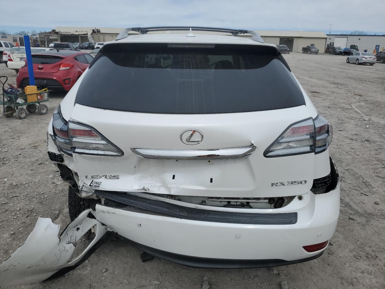 2010 Lexus RX VIN 2T2ZK1BA0AC038408 Copart auction photo, rear end damage thumbnail 6