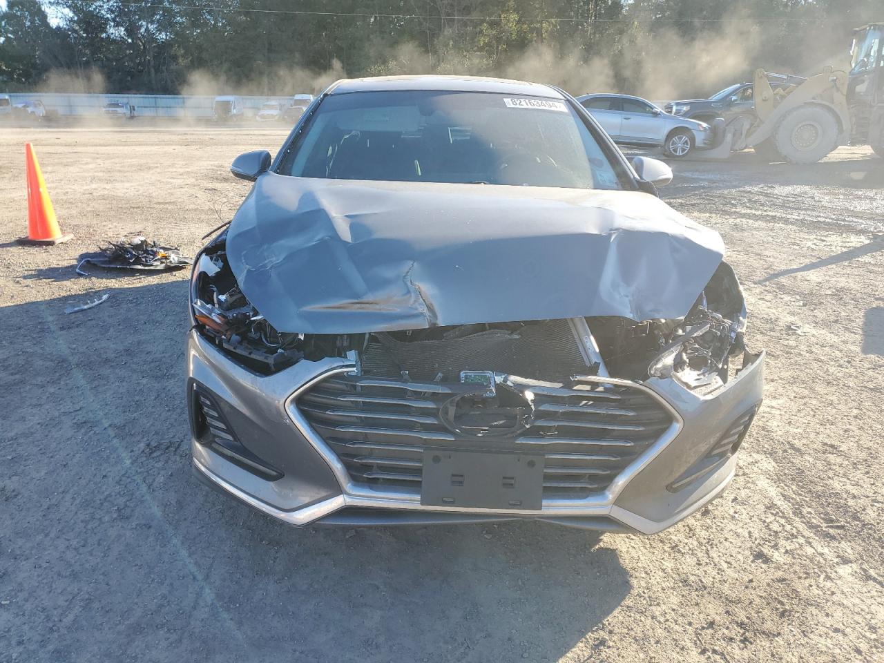 2018 Hyundai Sonata VIN 5NPE34AF6JH645277 Copart auction photo, front end damage thumbnail 5