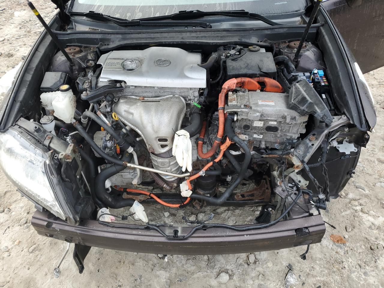2013 Lexus ES VIN JTHBW1GG8D2003480 Copart auction photo, front end damage thumbnail 12