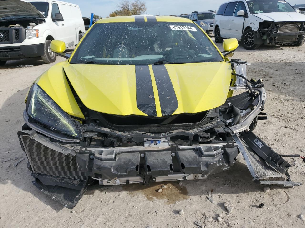 2021 Chevrolet Corvette VIN 1G1YC2D4XM5105231 Copart auction photo, front end damage thumbnail 5
