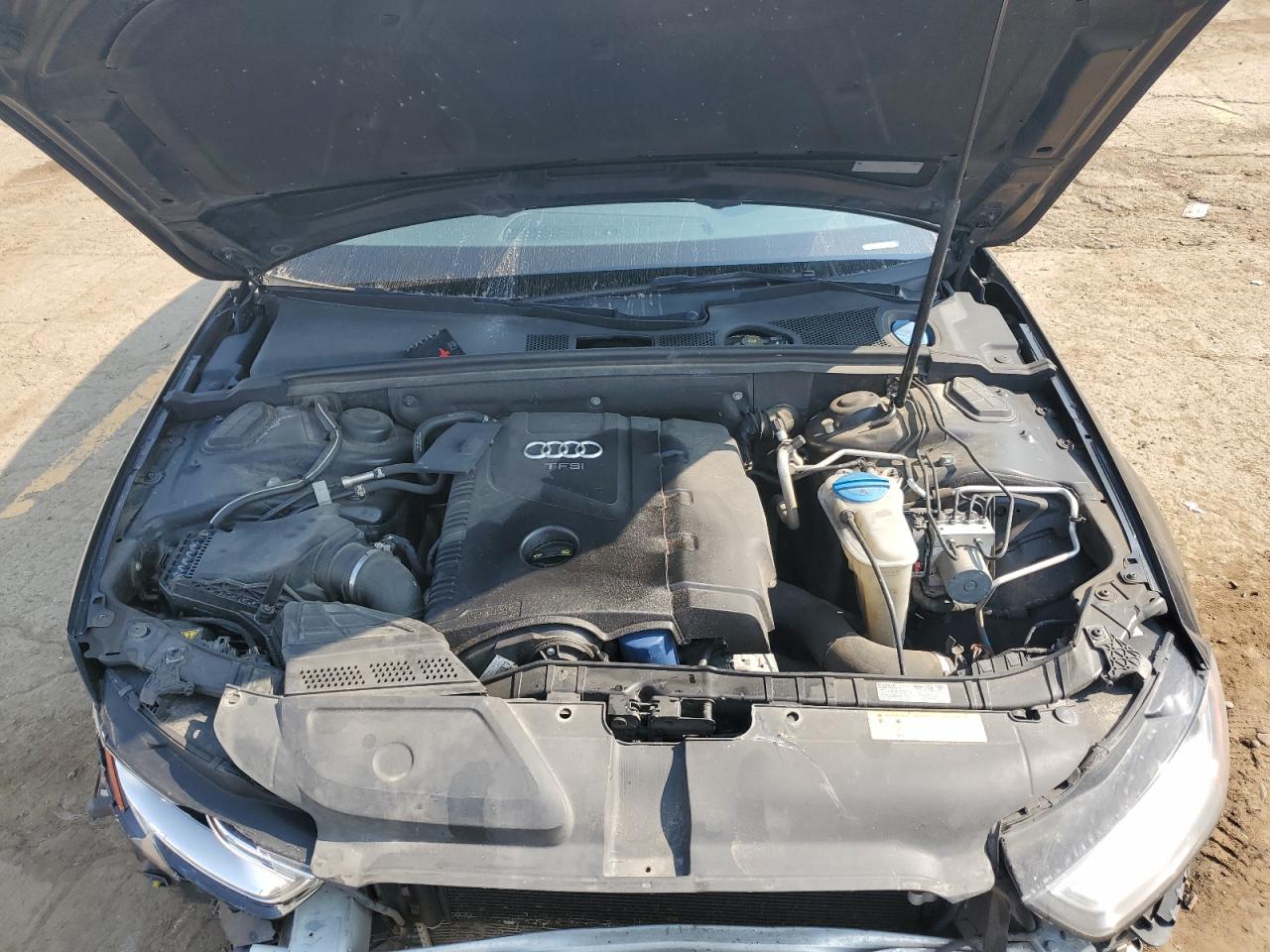 2015 Audi A4 VIN WAUFFAFL1FN033159 Copart auction photo, front end damage thumbnail 11